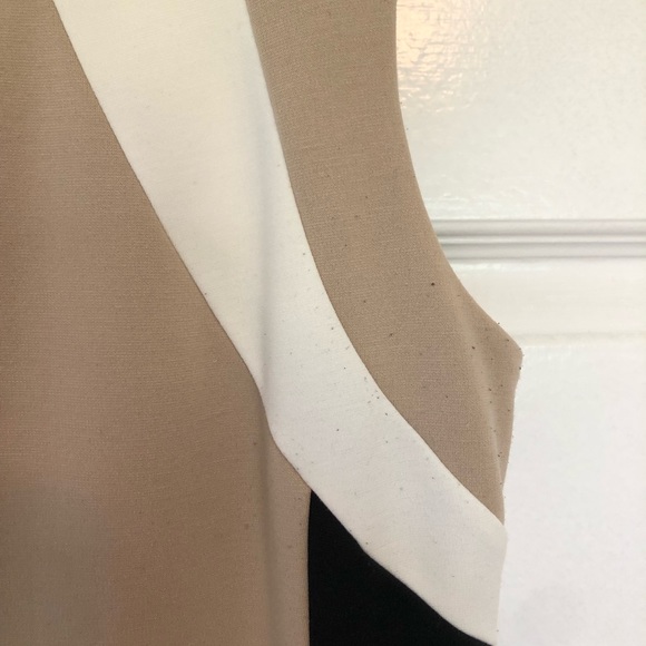 Calvin Klein shift style knit dress. Hits above knee. - Picture 3 of 5